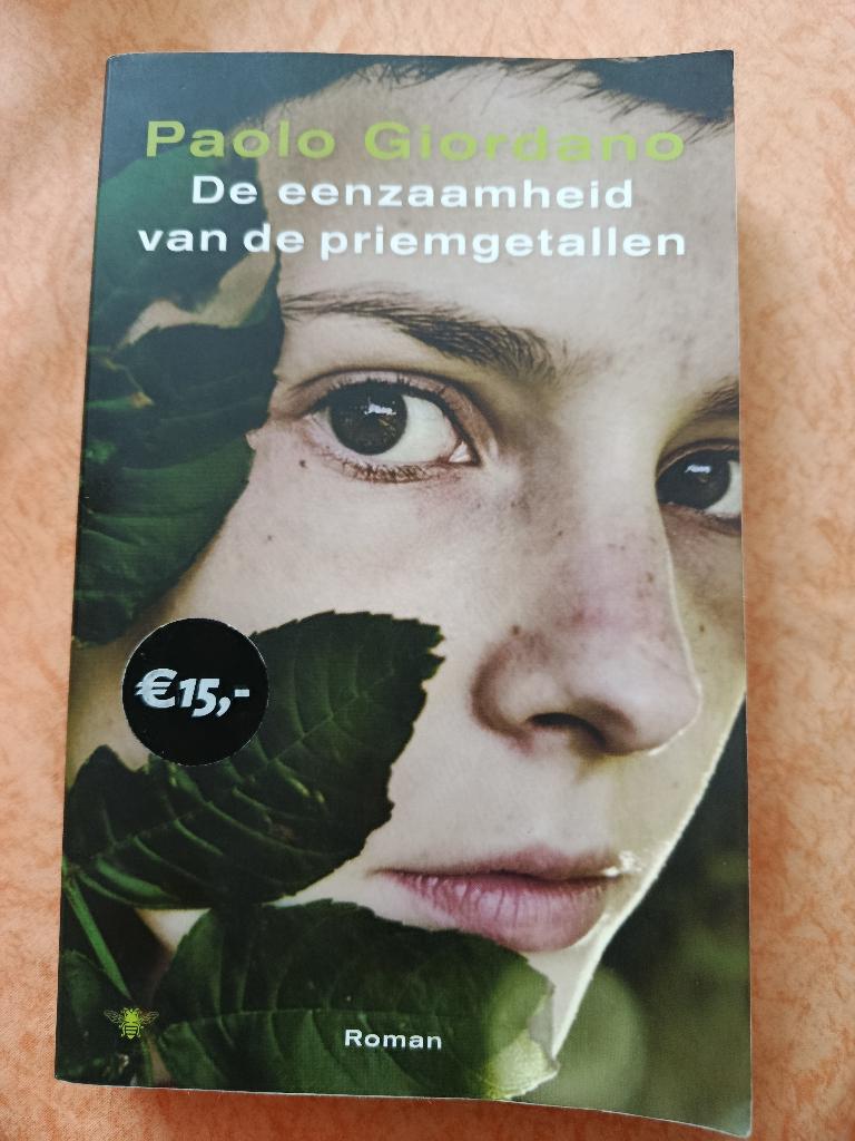 De eenzaamheid van de priemgetallen  -  Paolo Giordano, Enlèvement ou Envoi, Comme neuf,   Paolo Giordano