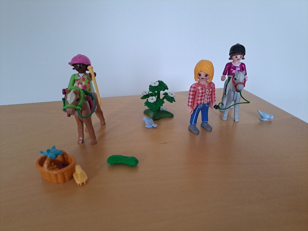 Playmobil Country — 2 sets de poneys, Enlèvement ou Envoi, Comme neuf, Kit complet, Country