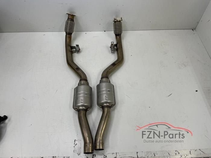 Audi A6 4K C8 Uitlaat Middendempers Set Links+Rechts, Auto-onderdelen, Ophalen of Verzenden, Gebruikt