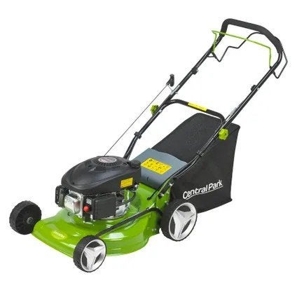 Central park dg350, Zo goed als nieuw, Opvangbak, Benzine-grasmaaier, Ophalen