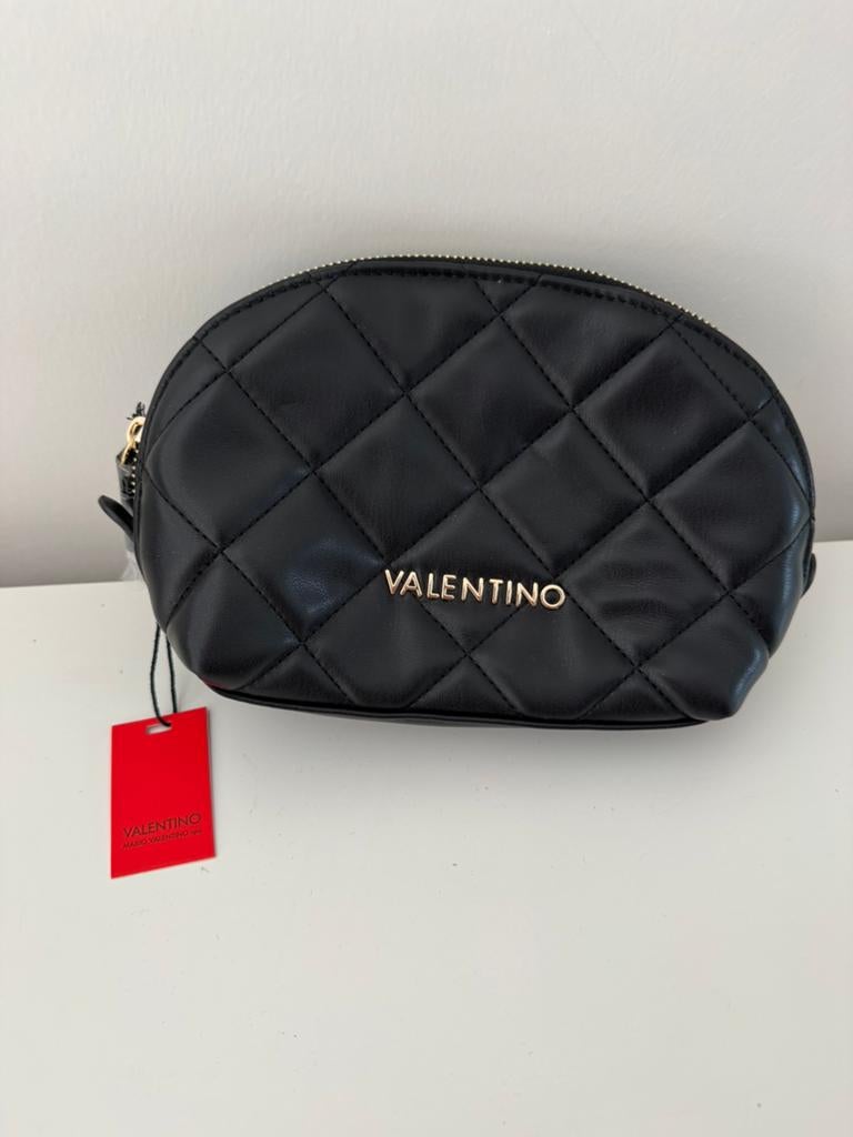Make up tasje Valentino, Handtassen en Accessoires, Toilettassen, Ophalen, Nieuw, Zwart, Dame