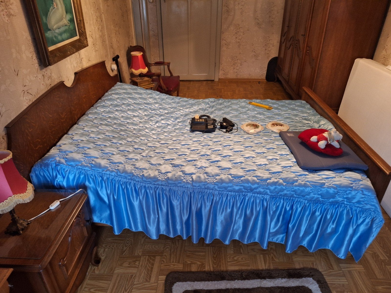 Chambre à coucher., Maison & Meubles, Enlèvement, Utilisé, Deux personnes, Ancier