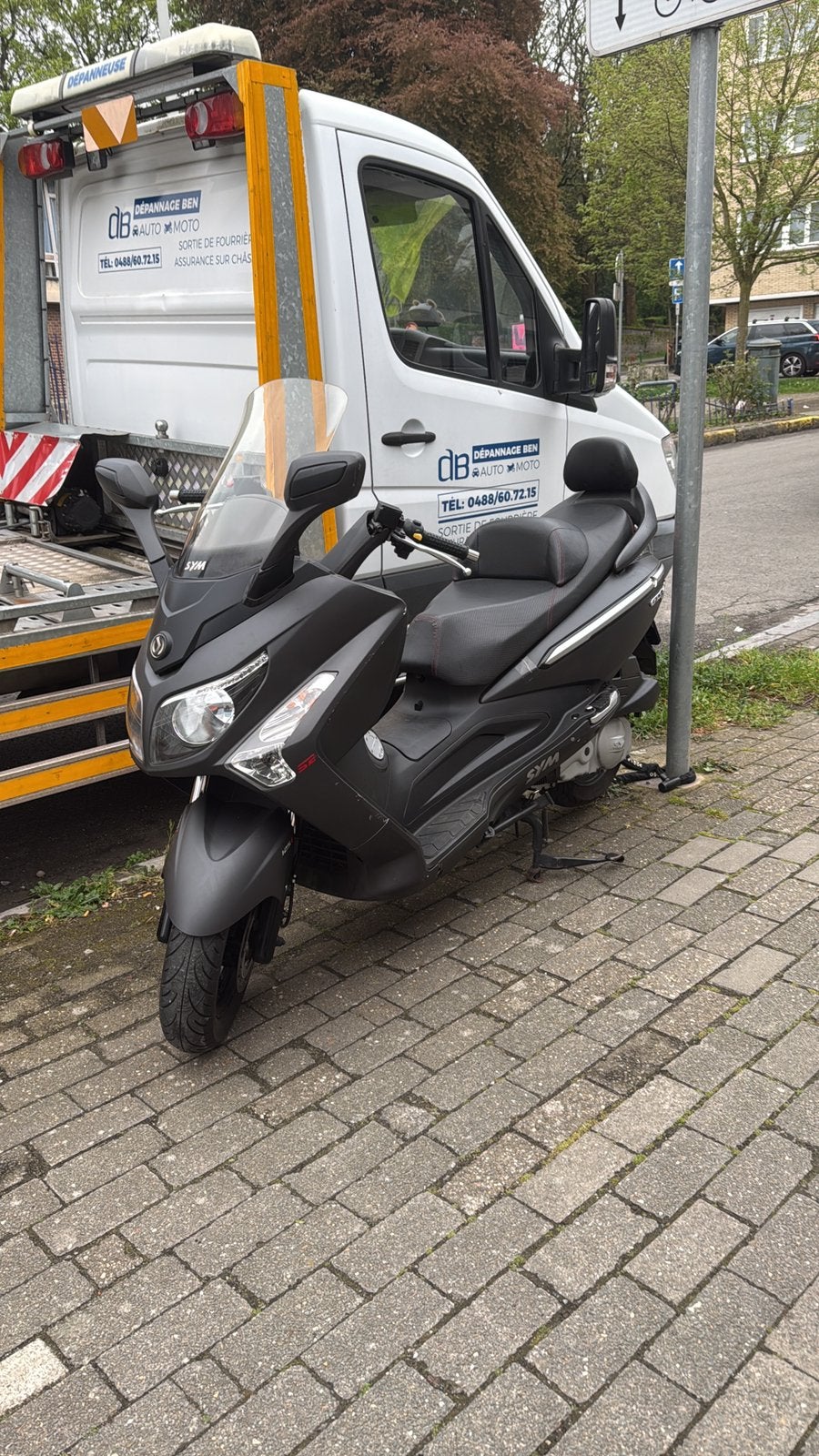 SYM GTS 125 2013, Vélos & Vélomoteurs, Scooters | SYM, Comme neuf, Enlèvement, Essence