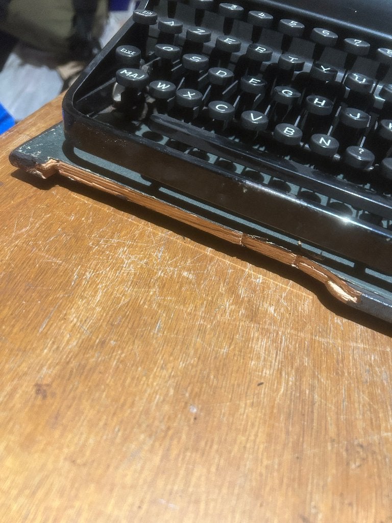 Olympia progress 1930 AZERTY schrijfmachine, Ophalen, Gebruikt