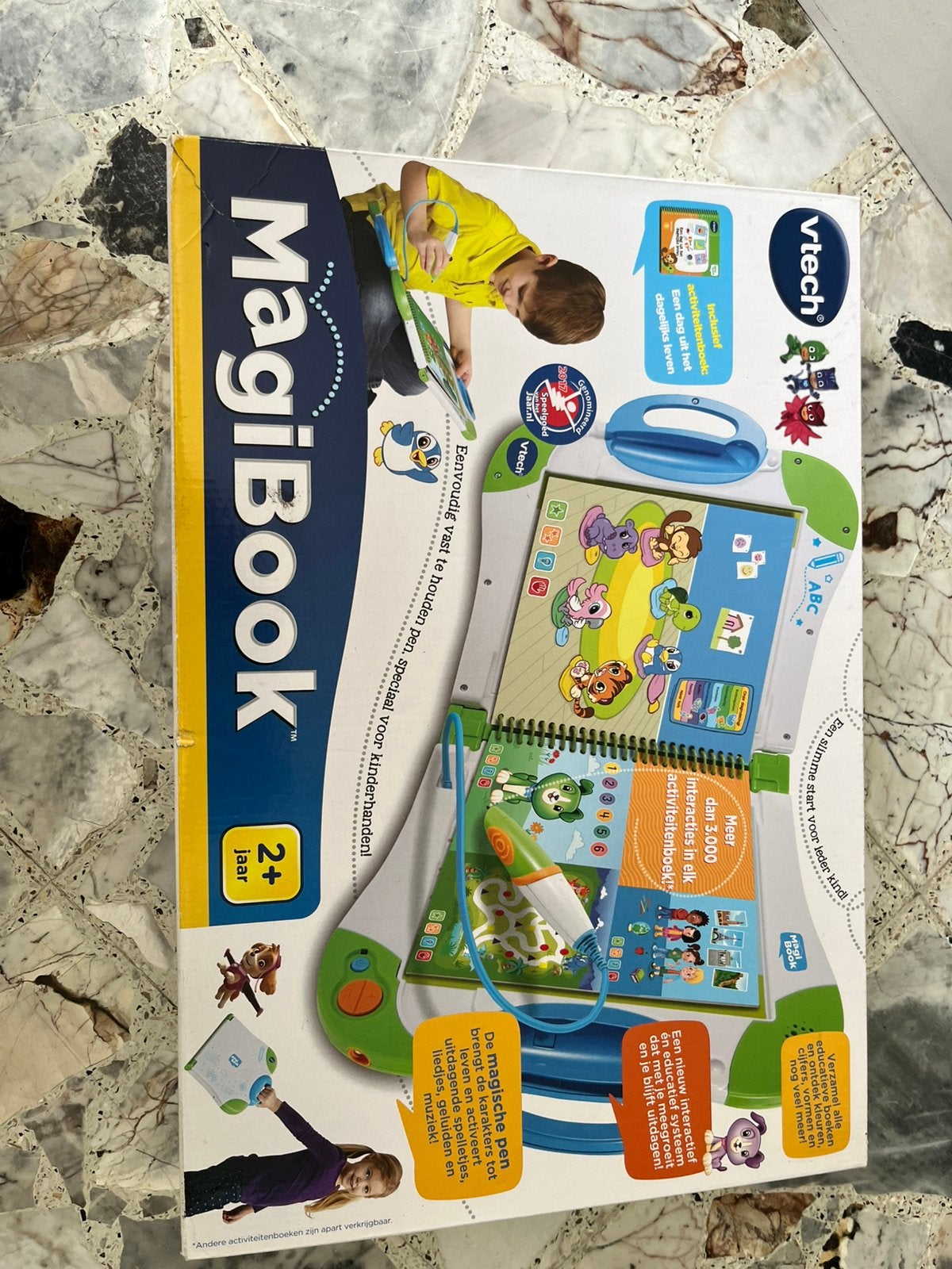 Vtech interactief MagiBook, Ophalen