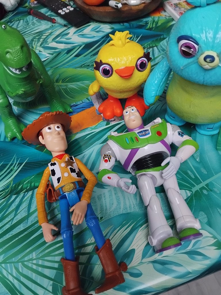 Lot de 5 figurines Toy Story 4, Enlèvement, Utilisé