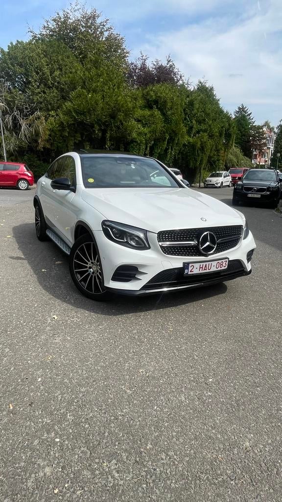 Glc 220d pack amg   Full options, Auto's, Automaat, Wit, Leder, Bedrijf