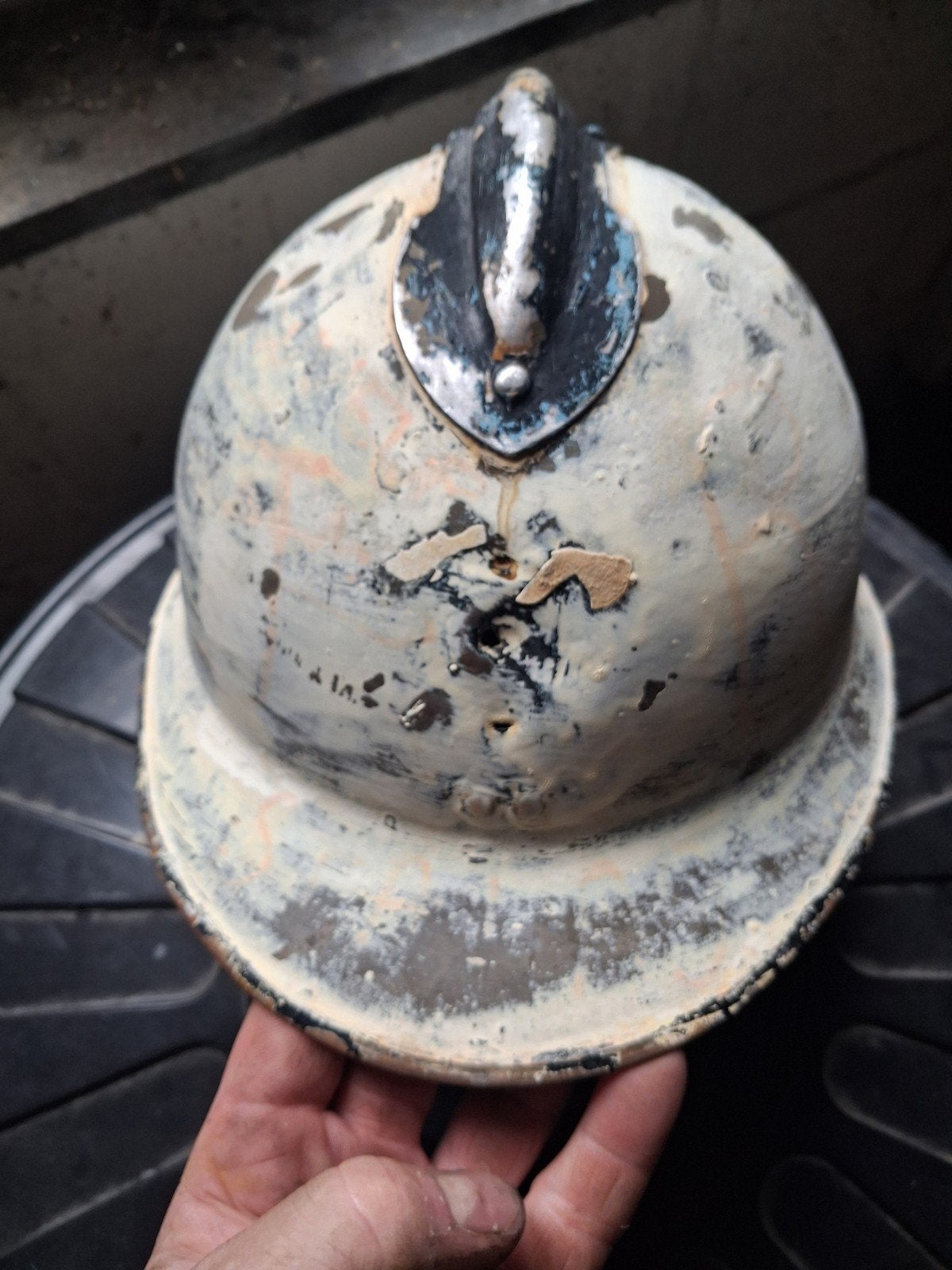 casque  francais ou belge., Collections, Enlèvement ou Envoi