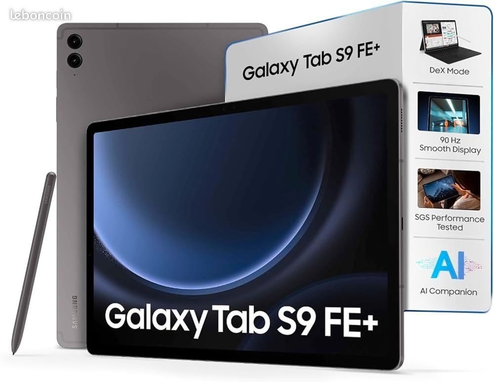 Samsung Tab S9Fe+ (Plus) 5G Neuf sous Blister, Neuf, 12 pouces, Enlèvement, Connexion USB