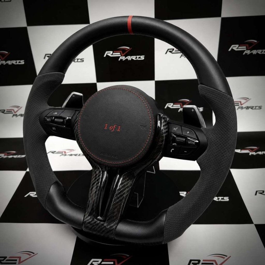 Volant alcantara en cuir noir BMW F et E, Autos : Pièces & Accessoires, Enlèvement ou Envoi, Neuf, BMW