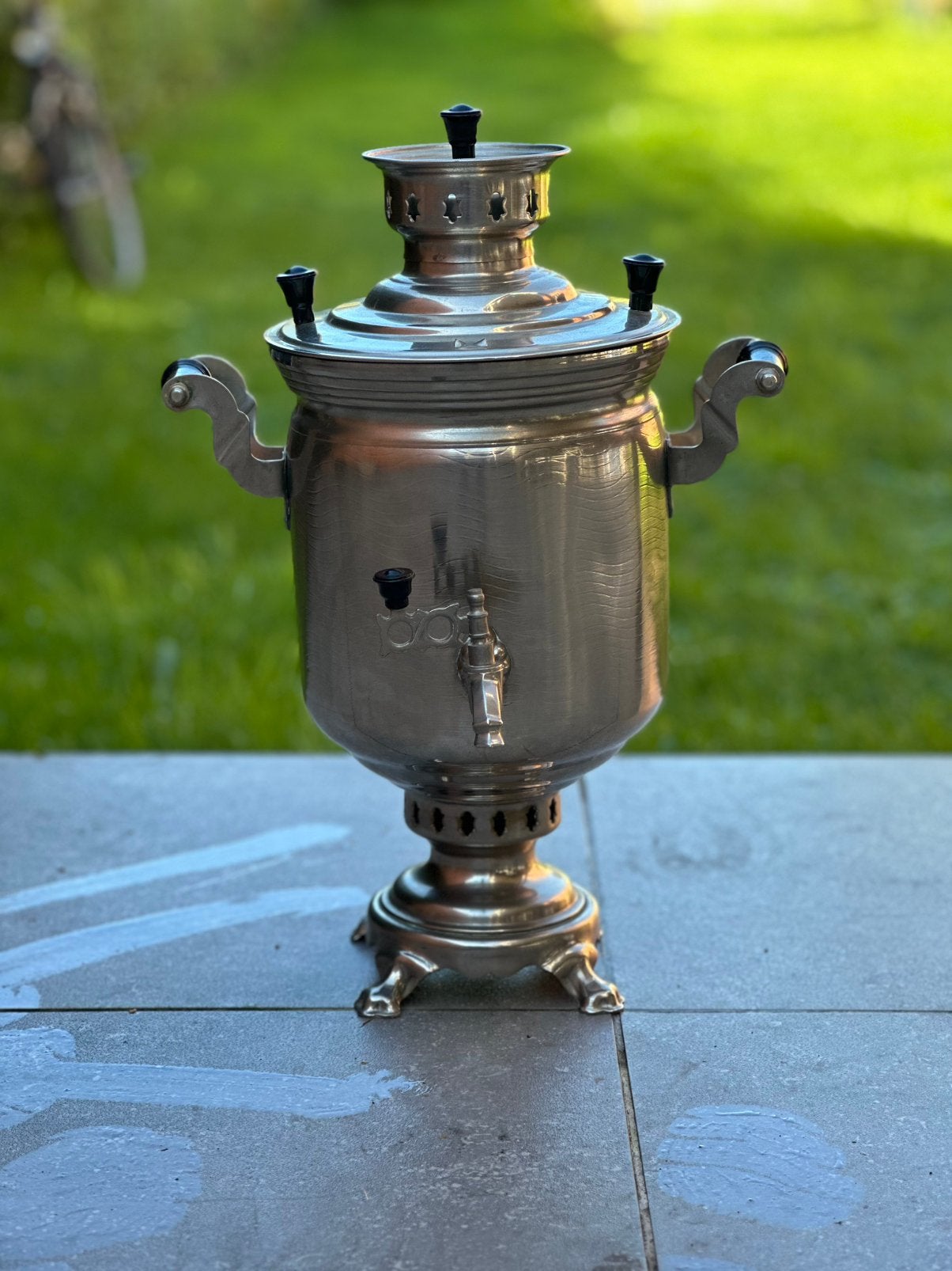 Samovar, Enlèvement