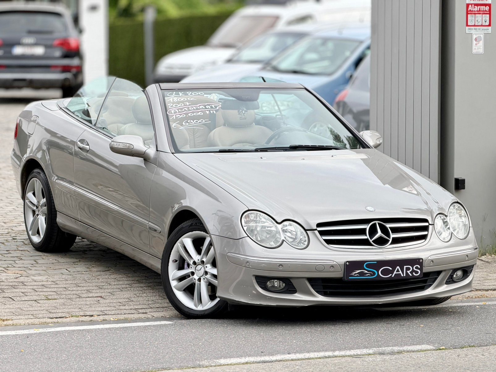 Mercedes clk200 Compressor Cabrio ** Automatiek **, Auto's, Mercedes-Benz, Automaat, Bedrijf, Onderhoudsboekje, 4 deurs
