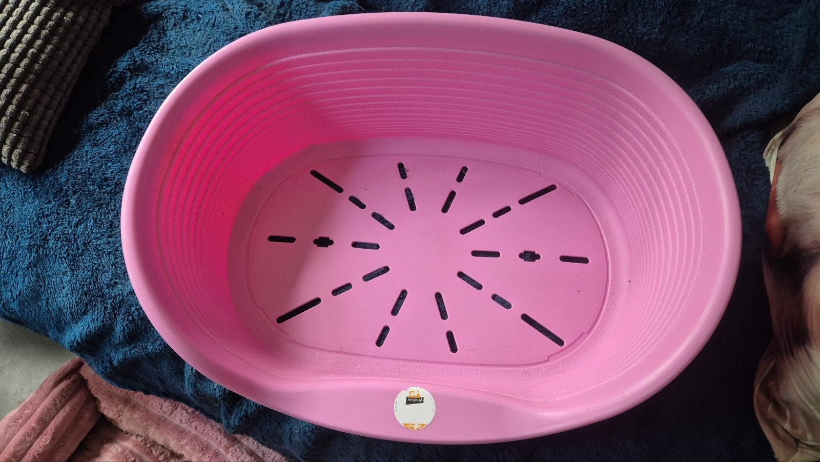 mandje pvc voor klein hondje of poes, Enlèvement