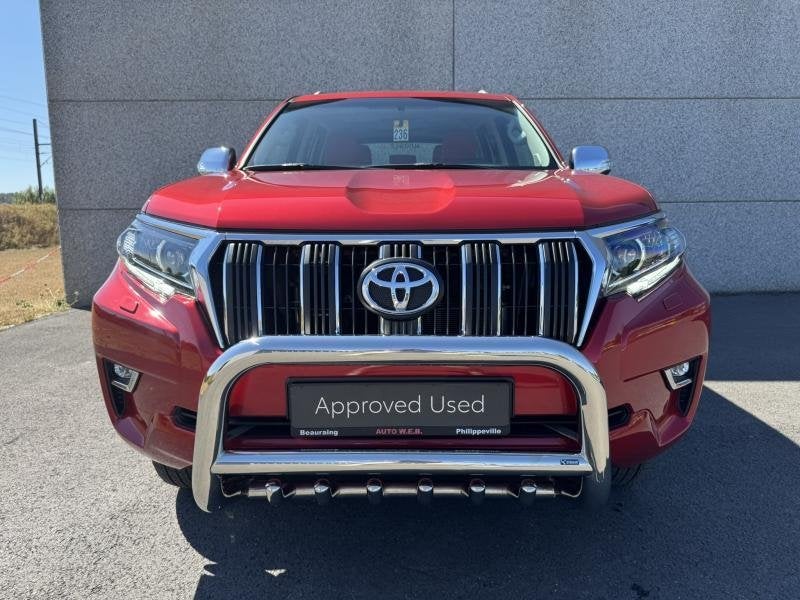 Toyota Landcruiser 2.8 Diesel Automatique Country avec Seule, Autos, Rouge, Achat, Euro 6, 5 portes