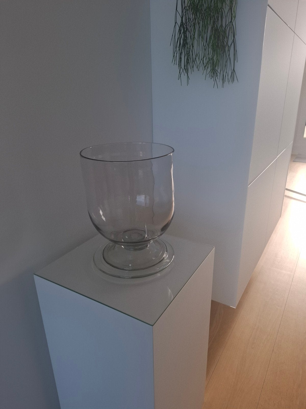 vase en verre, Enlèvement