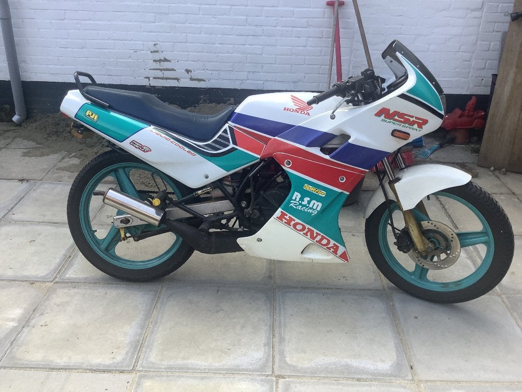 Honda NSR 50 Benetton AC08 in originele staat, Fietsen en Brommers, 6 versnellingen, Gebruikt, Overige modellen, Ophalen of Verzenden