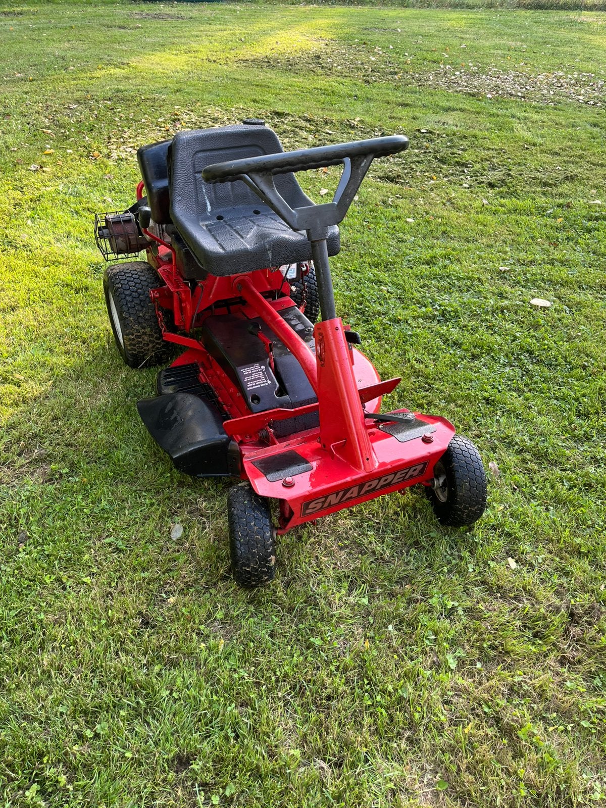 Zitmaaier snapper oersterk maaibreedte 80cm, Jardin & Terrasse, Enlèvement, Utilisé, Démarrage électrique, Moins de 90 cm