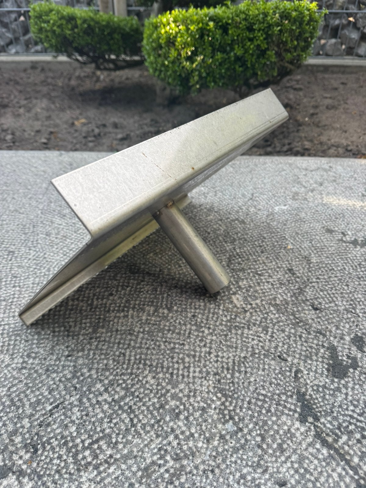 Te koop rvs voegbord., Doe-het-zelf en Bouw, Ophalen of Verzenden, Zo goed als nieuw