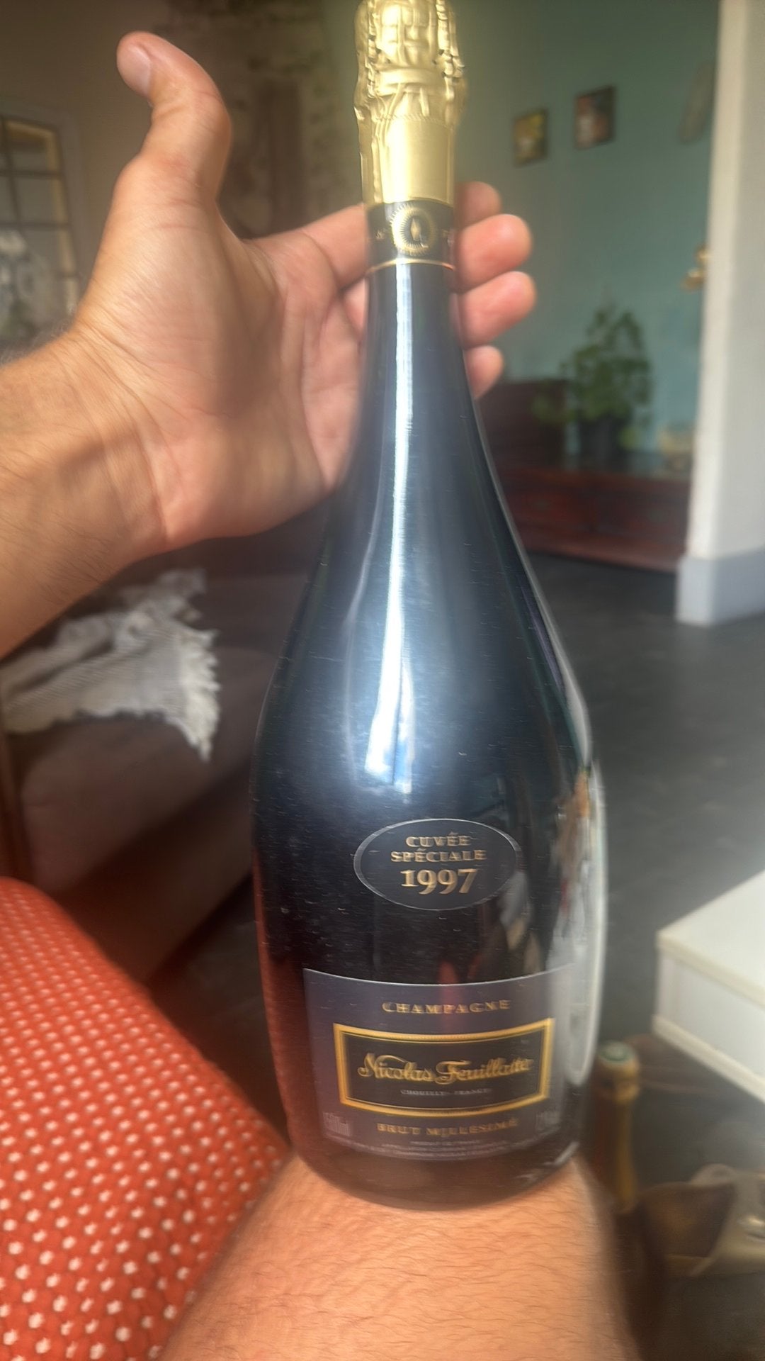 Magnum de Champagne, Nicolas, Feuillatte, 1997, Enlèvement ou Envoi, Comme neuf