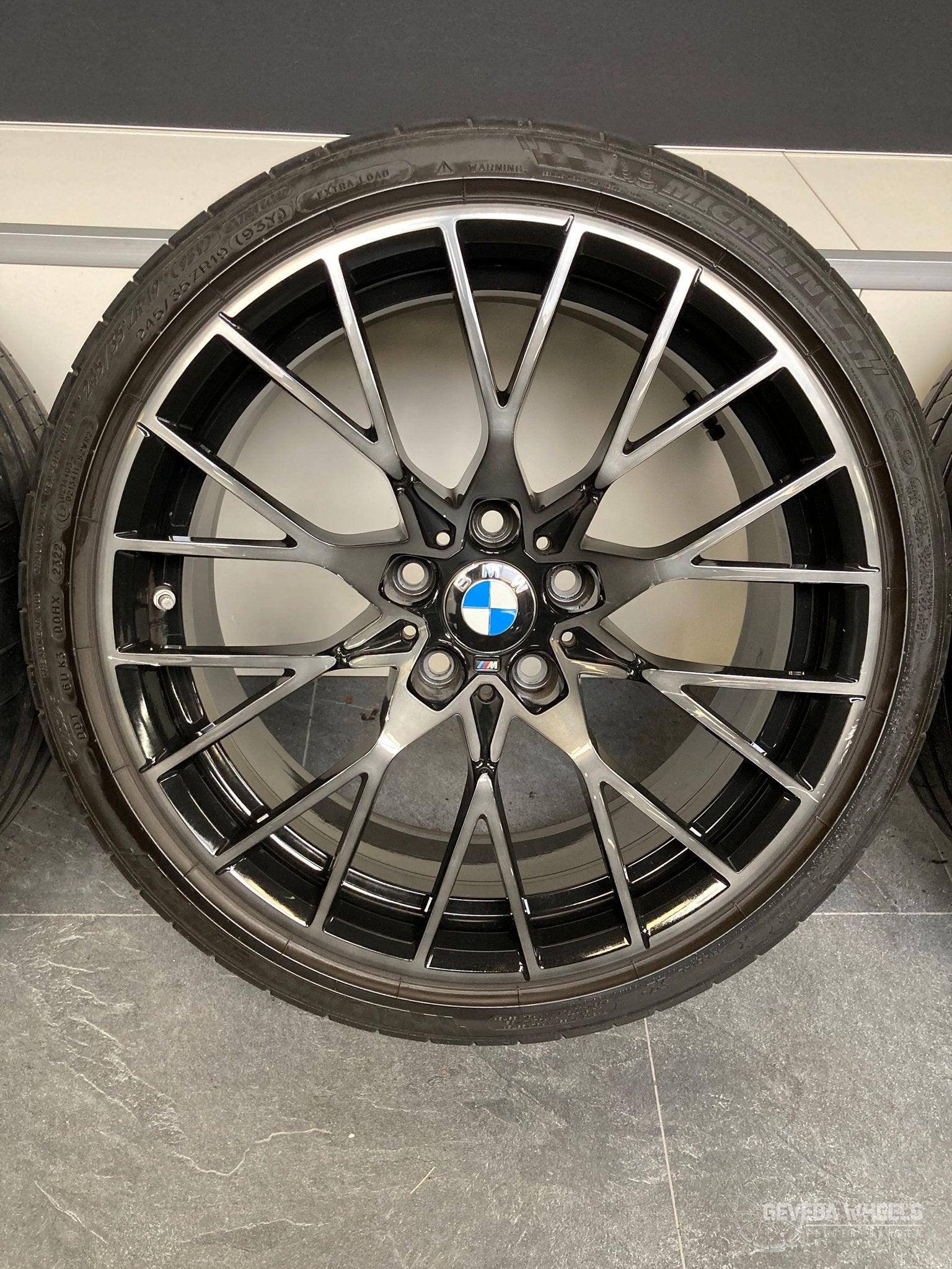 19” originele BMW M2 F87 velgen + banden 788M 5x120 8098987, Autos : Pièces & Accessoires, Pneus & Jantes, Pneus et Jantes, 245 mm