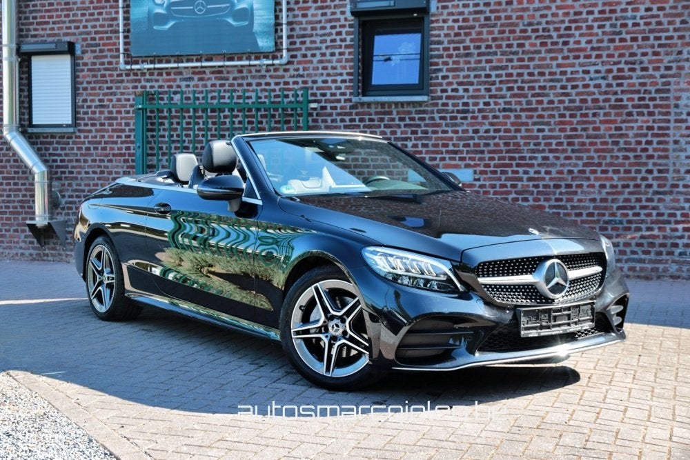 C 180 Cabrio AMG | Camera | Leder | Airscarf | Navi Ref 7880, Auto's, Mercedes-Benz, 4 zetels, Achterwielaandrijving, 4 cilinders
