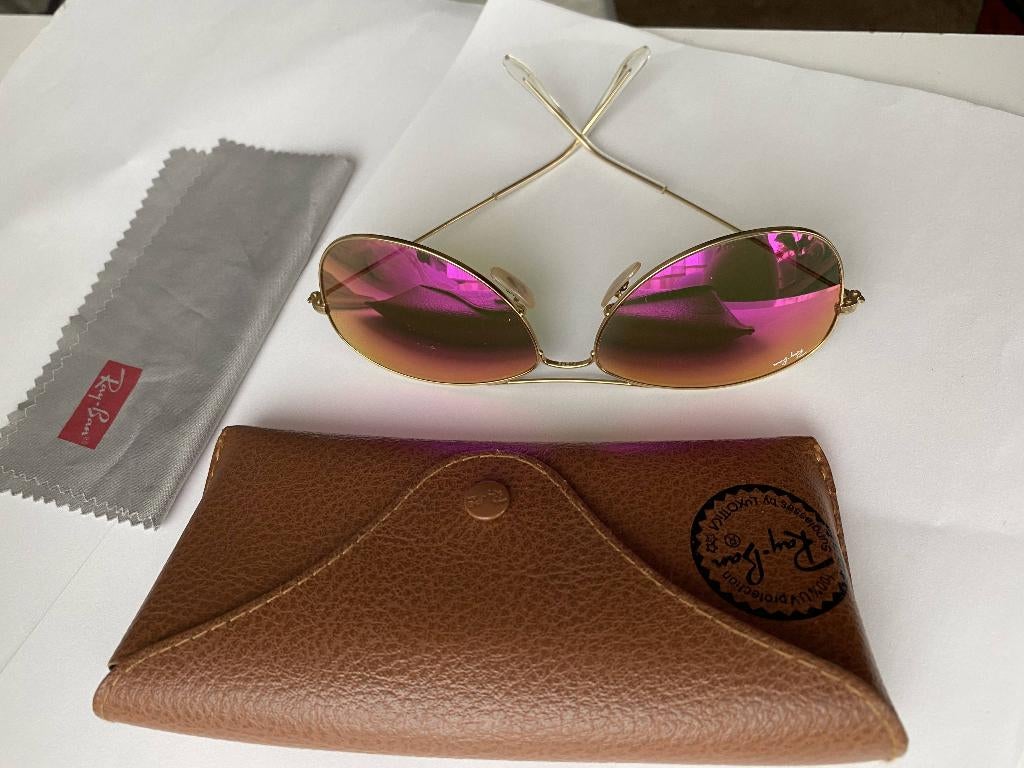 Lunettes de soleil femme RAY-BAN comme neuf, Rose, Comme neuf, Enlèvement, Ray-Ban
