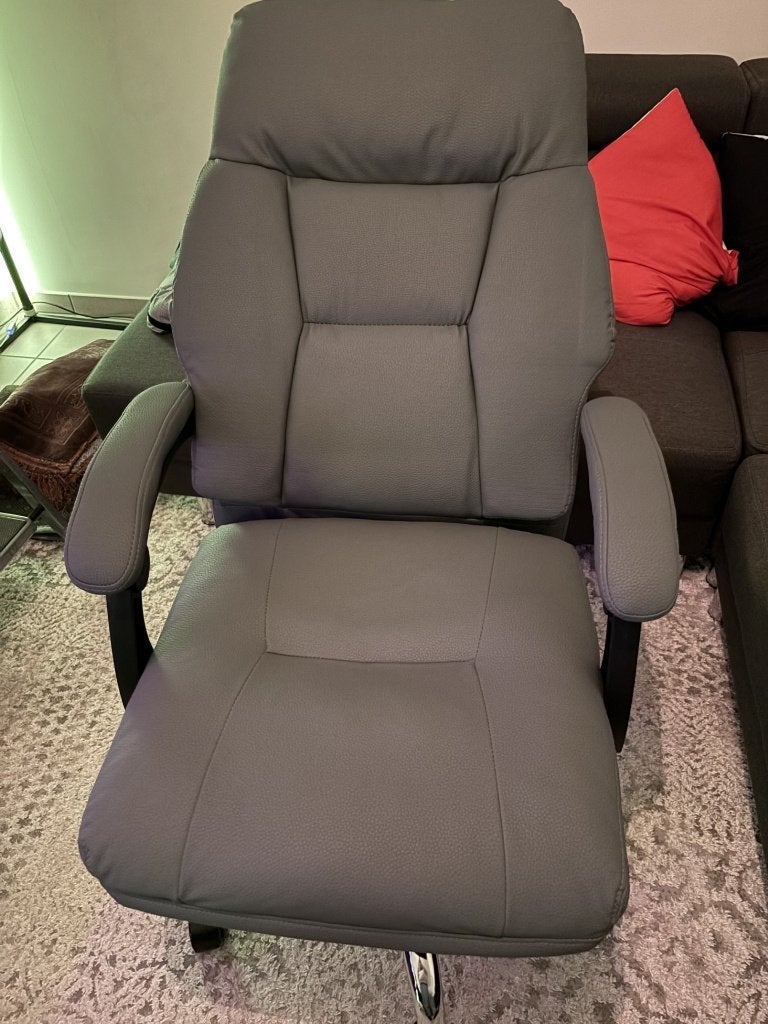 Nouvelle chaise de bureau 100eu, Neuf, Gris, Enlèvement, Chaise de bureau