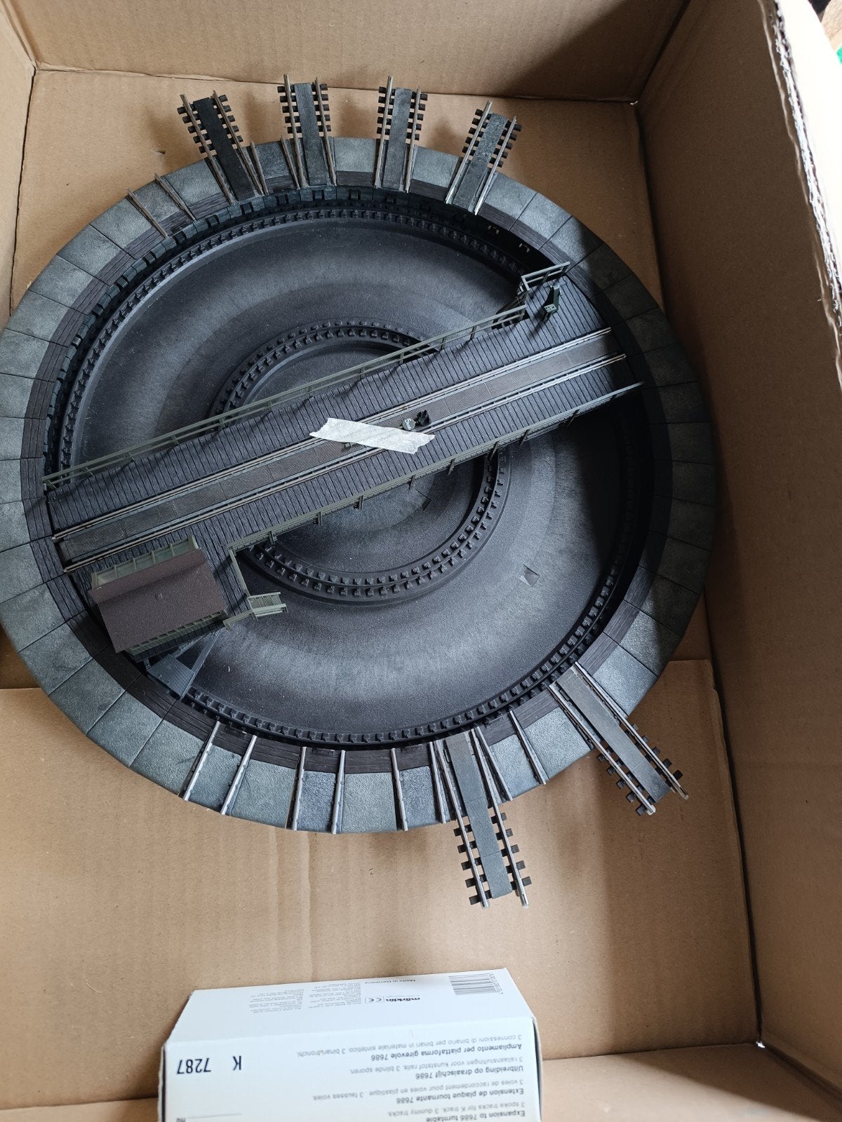 rotonde Marklin 7286 + accessoires, Enlèvement ou Envoi, Comme neuf, 1:50 à 1:144