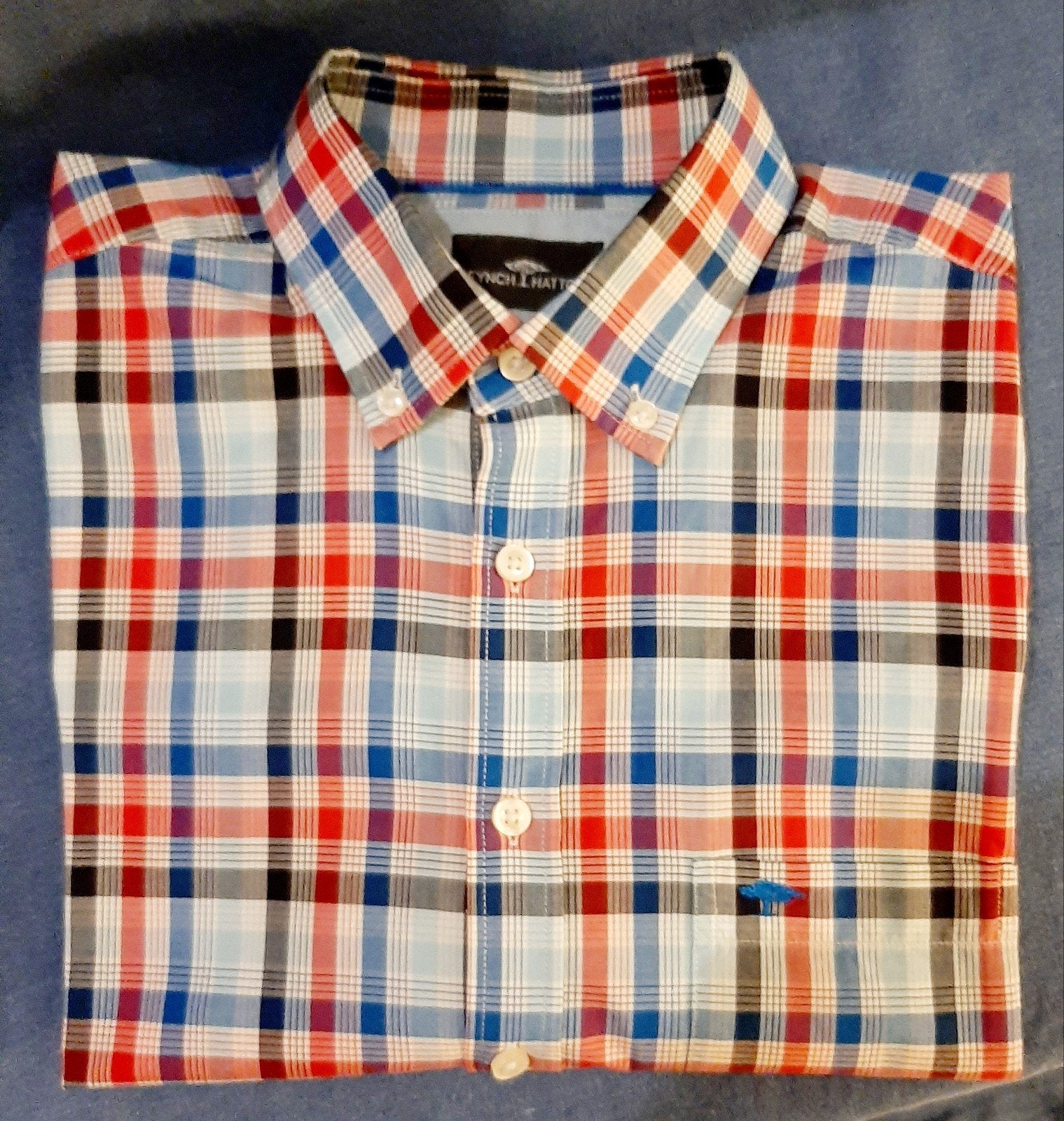 Chemise à carreaux « Fynch Hatton » TAILLE M, Tour de cou 39/40 (M), Enlèvement ou Envoi, Fynch-Hatton, Comme neuf