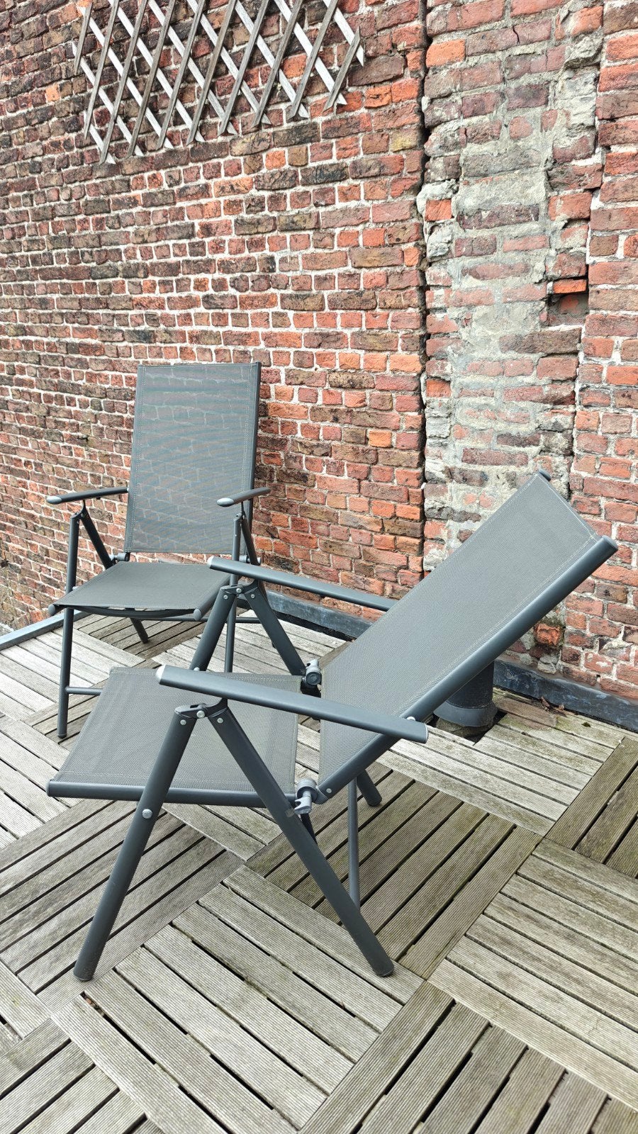 ligstoelen mét kussen, Ophalen, Gebruikt
