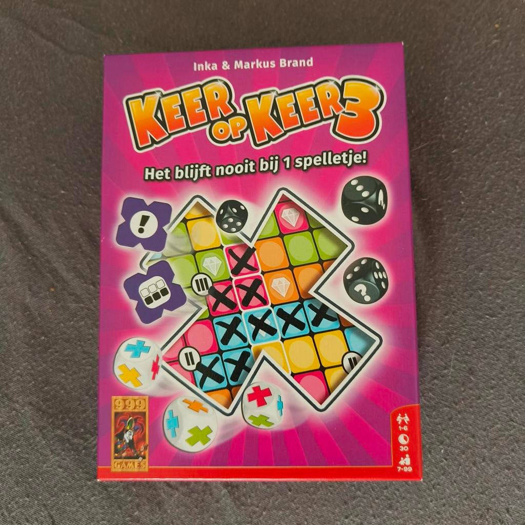 Keer op Keer 3, Hobby en Vrije tijd, Gezelschapsspellen | Bordspellen, Ophalen of Verzenden