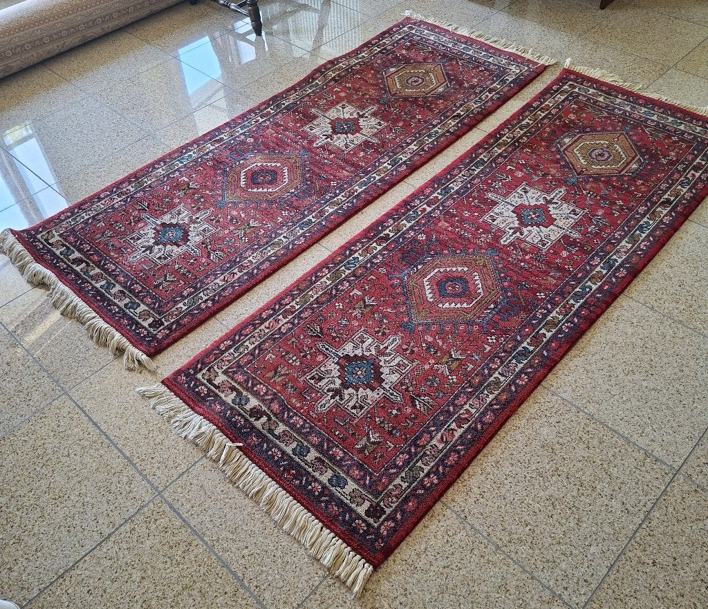 2 carpettes, Maison & Meubles, Ameublement | Tapis & Moquettes, Utilisé, 50 à 100 cm, 150 à 200 cm, Rectangulaire, Enlèvement