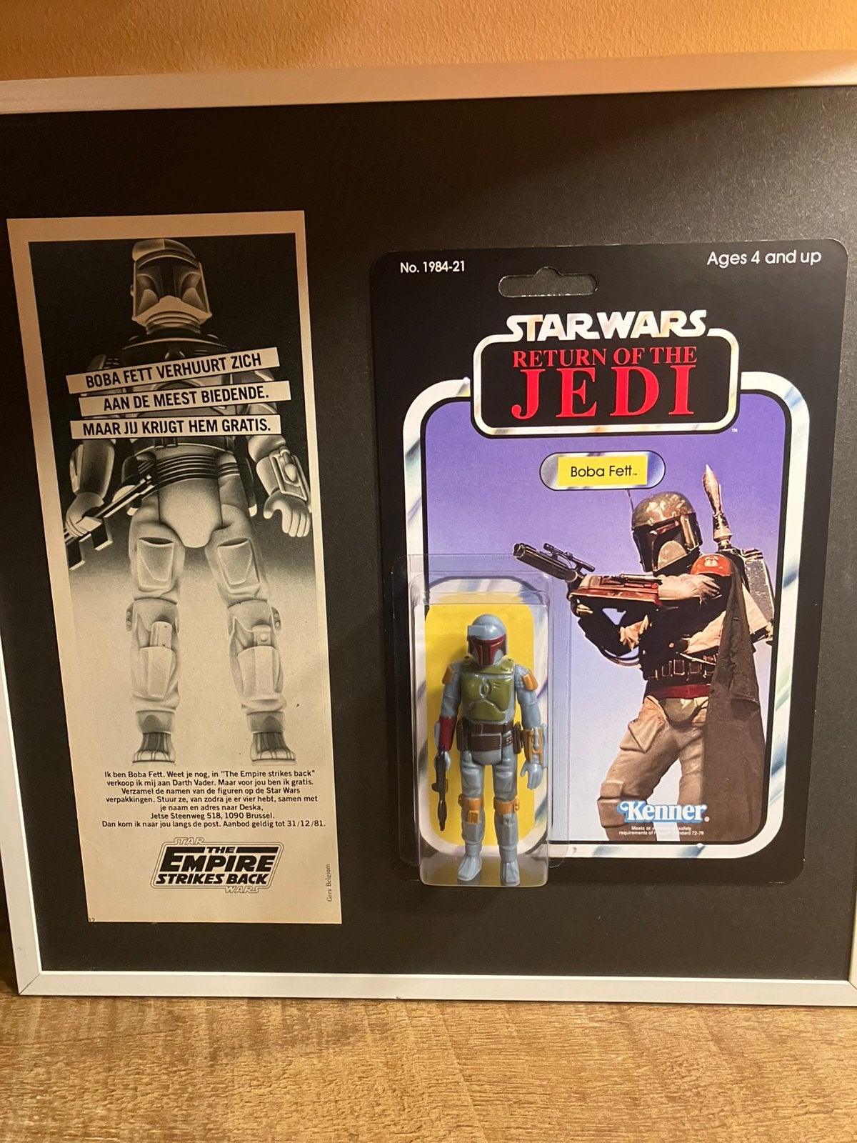 Star Wars Boba fett Kenner, Ophalen of Verzenden, Zo goed als nieuw