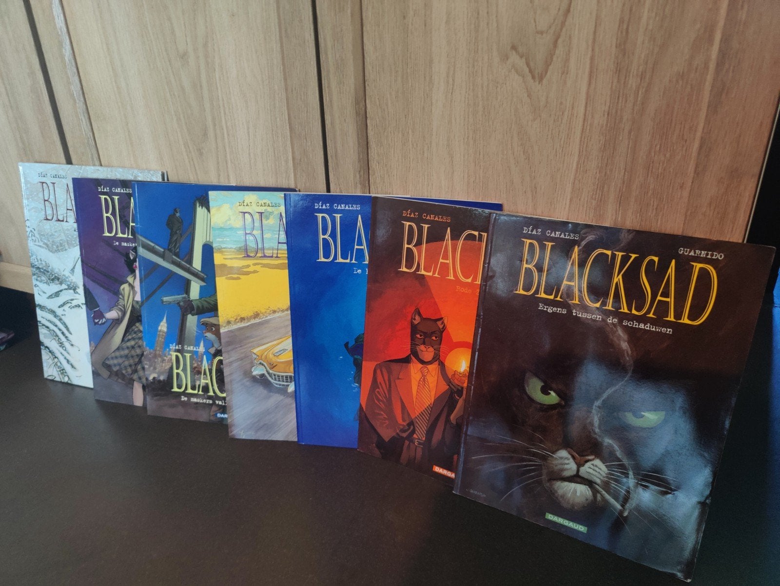 Blacksad stripreeks (7 albums) – zeer mooie staat, Enlèvement