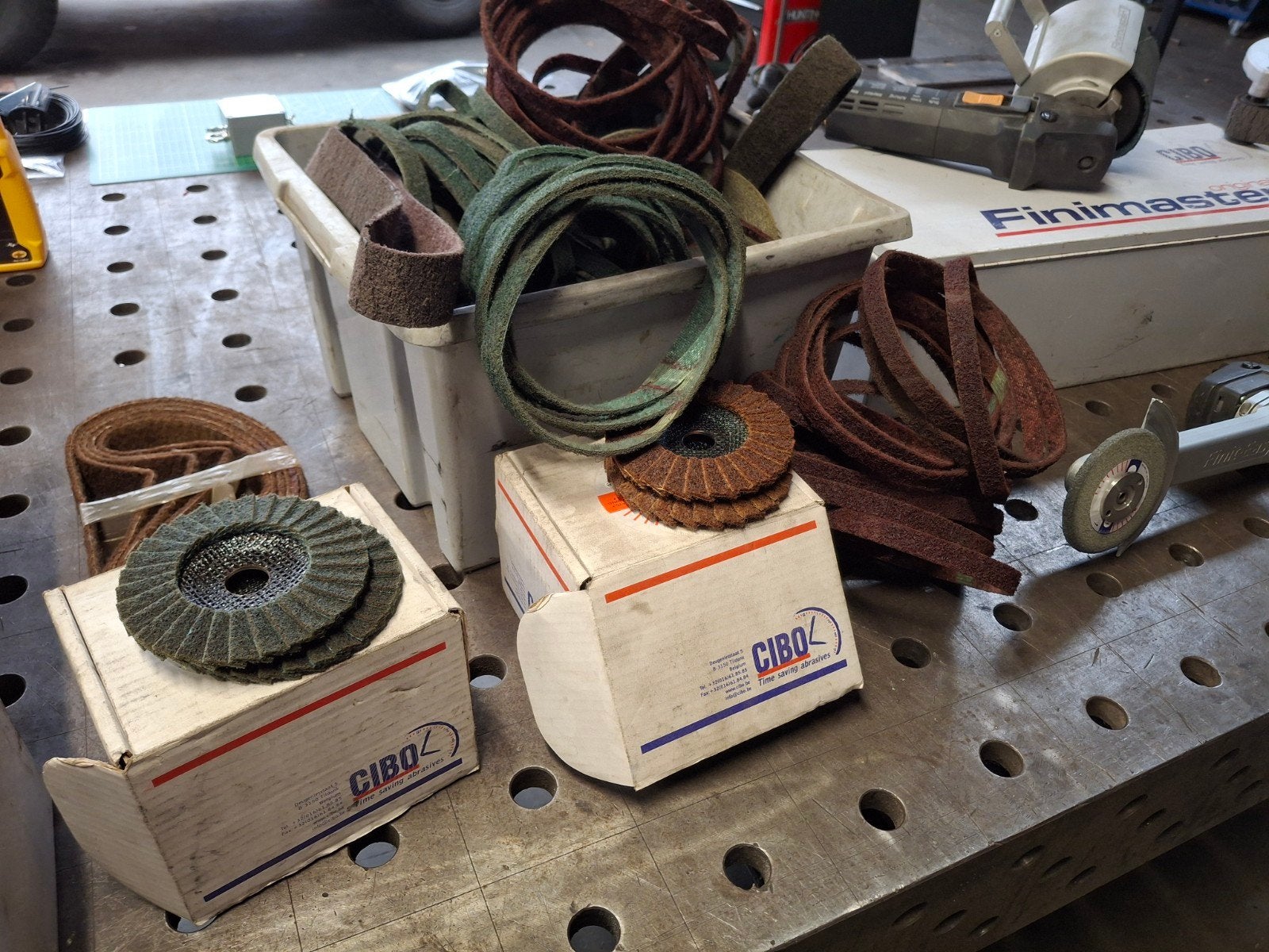 inox of hout schuurmachines merk Cibo, Ophalen