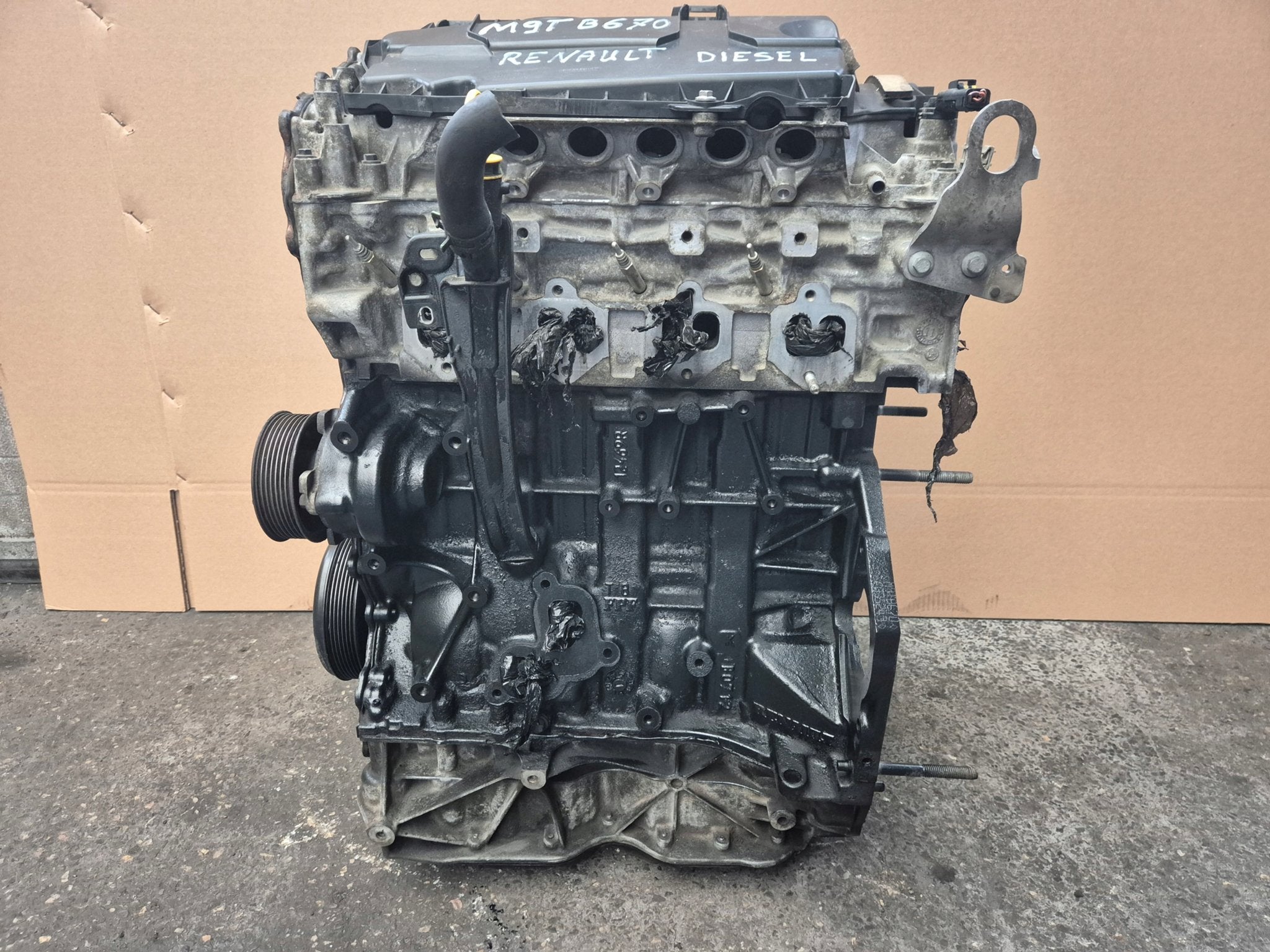Moteur M9T672 Complet RENAULT MASTER, Verzenden, Gebruikt, Overige automerken