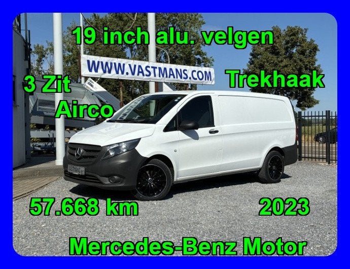 Mercedes-Benz Vito 18.888€ + TVA / MB Moteur / Attelage/ ..., Autos, USB, 75 kW, Achat, Euro 6