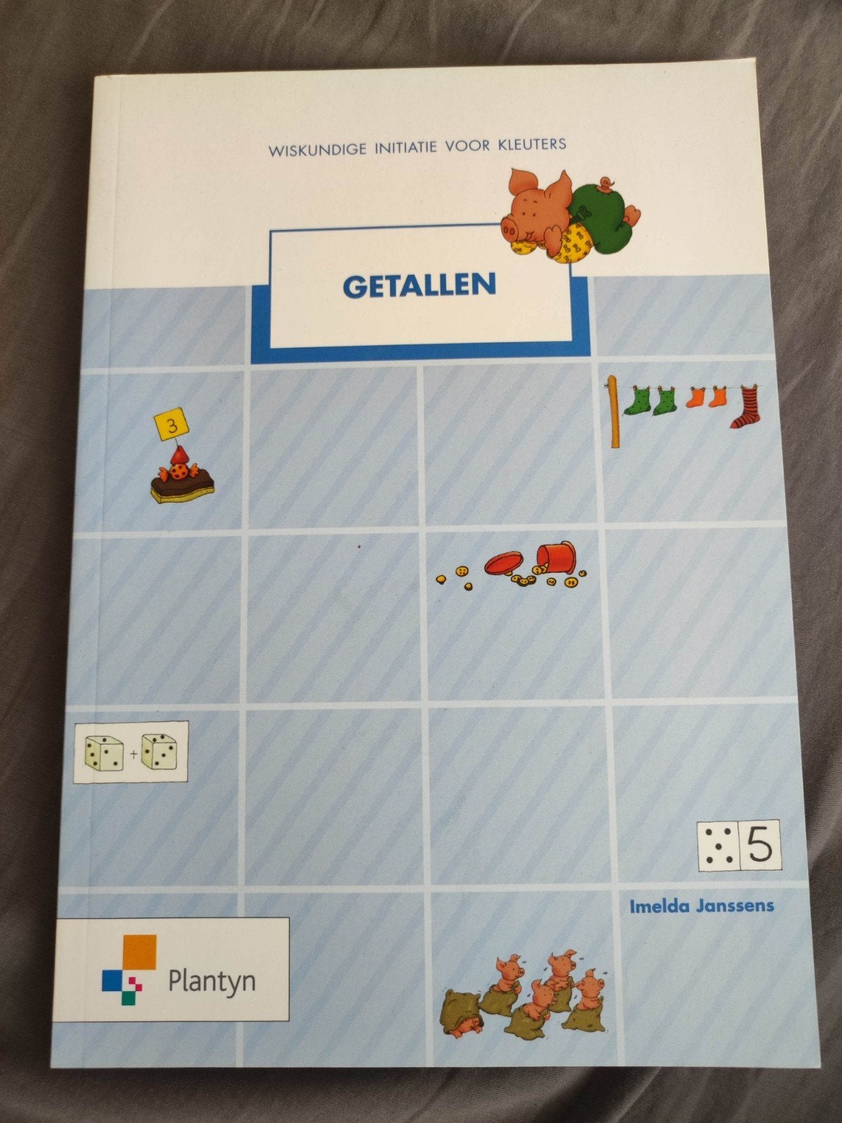 JANSSENS - Wiskundige initiatie voor kleuters Getallen: boek, Boeken, Ophalen, Nederlands, JANSSENS