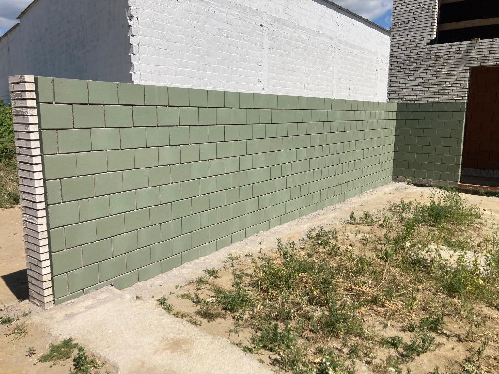 betonsteen, tuinmuur, groen, snelbouw, zichtbeton, Doe-het-zelf en Bouw, Metselstenen, Ophalen, Nieuw, Beton