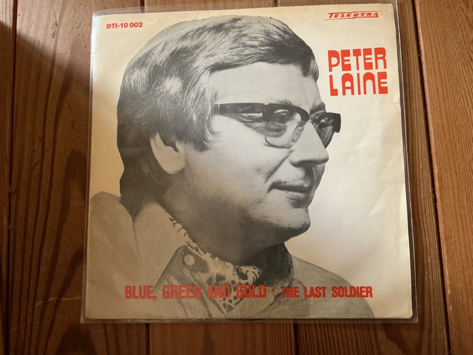 7”Peter Laine - blue, green and bold, Ophalen of Verzenden, Gebruikt