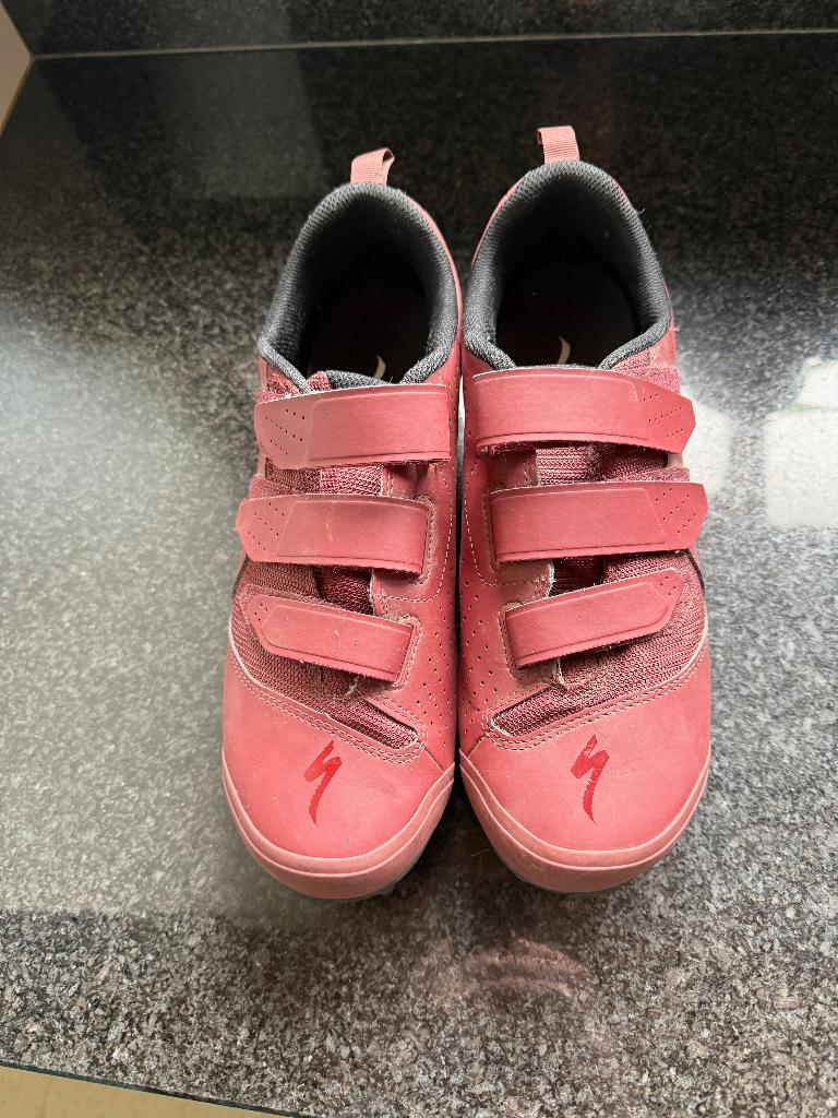 Fietsschoenen SPD, Vêtements | Hommes, Vêtements de sport, Rouge, Comme neuf, Enlèvement, Autres types