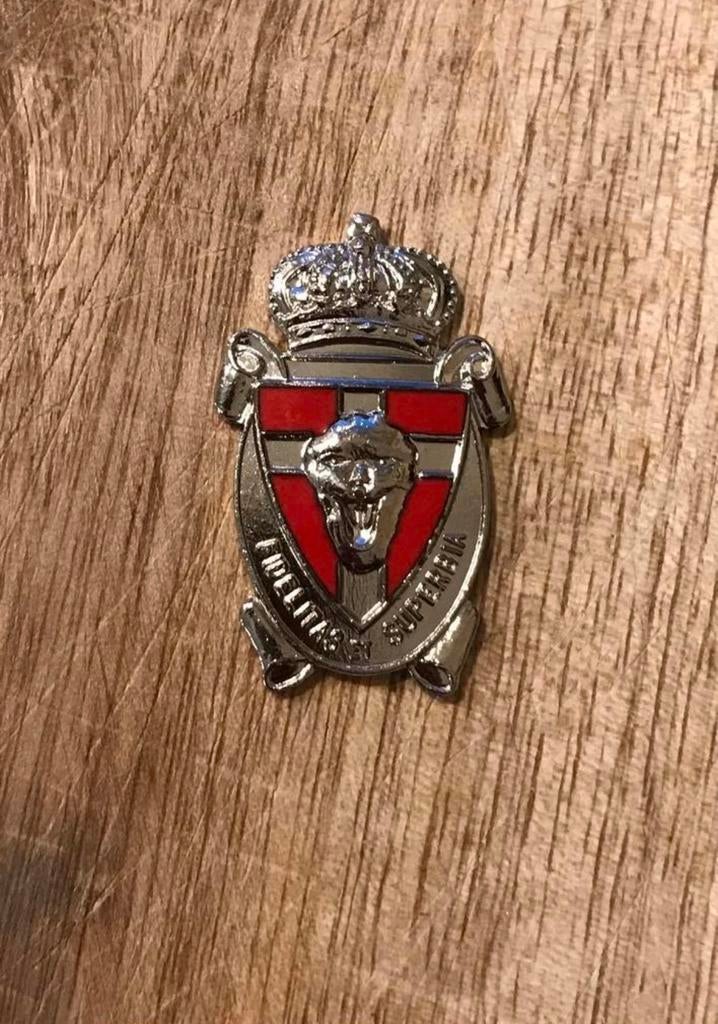 Kenteken Bataljon Bevrijding - zilverkleurig, Verzamelen, Ophalen of Verzenden, Landmacht