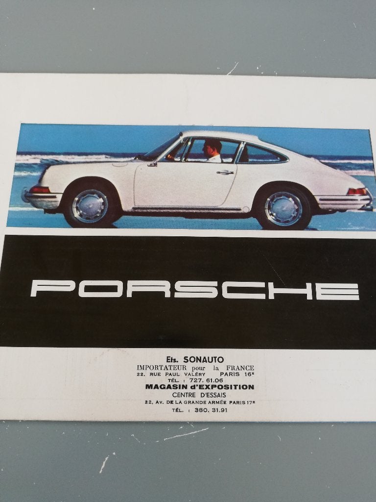 revue porche 911 et 912 de1967 introuvable!!, Auto's, Particulier, Te koop