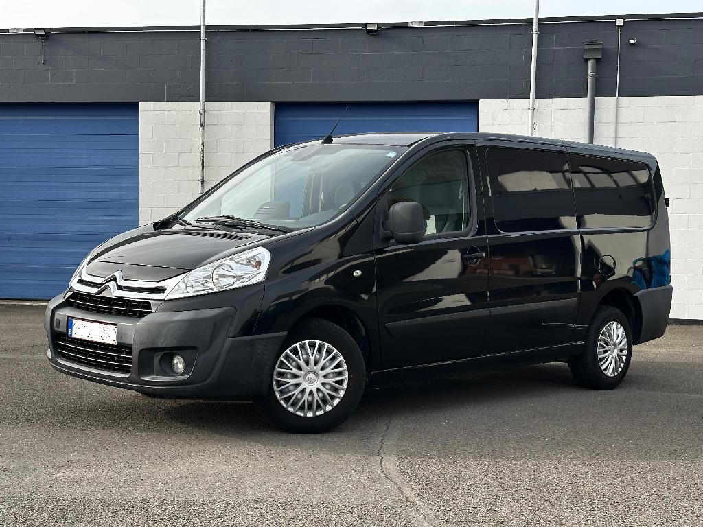 Citroën Jumpy 2.0 HDi 128cv L2H1, Achat, Boîte manuelle, Entretenue par le concessionnaire, Noir