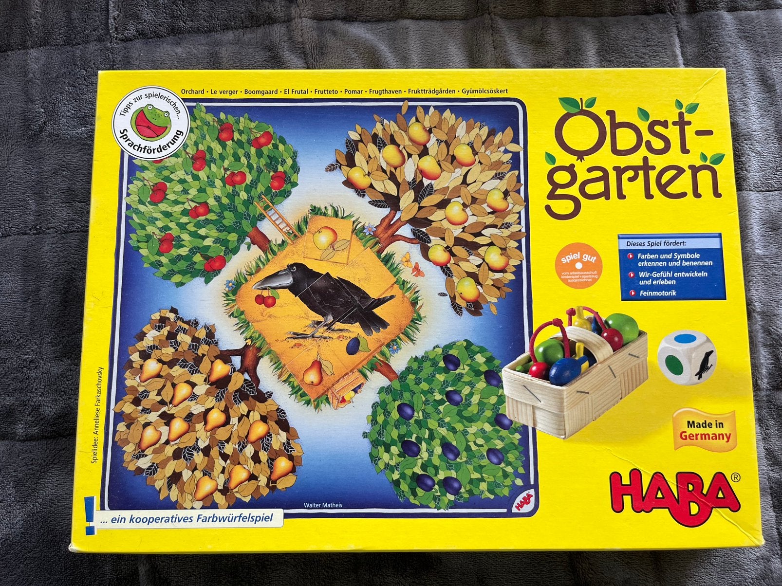 HABA spel boomgaard, Ophalen, Zo goed als nieuw