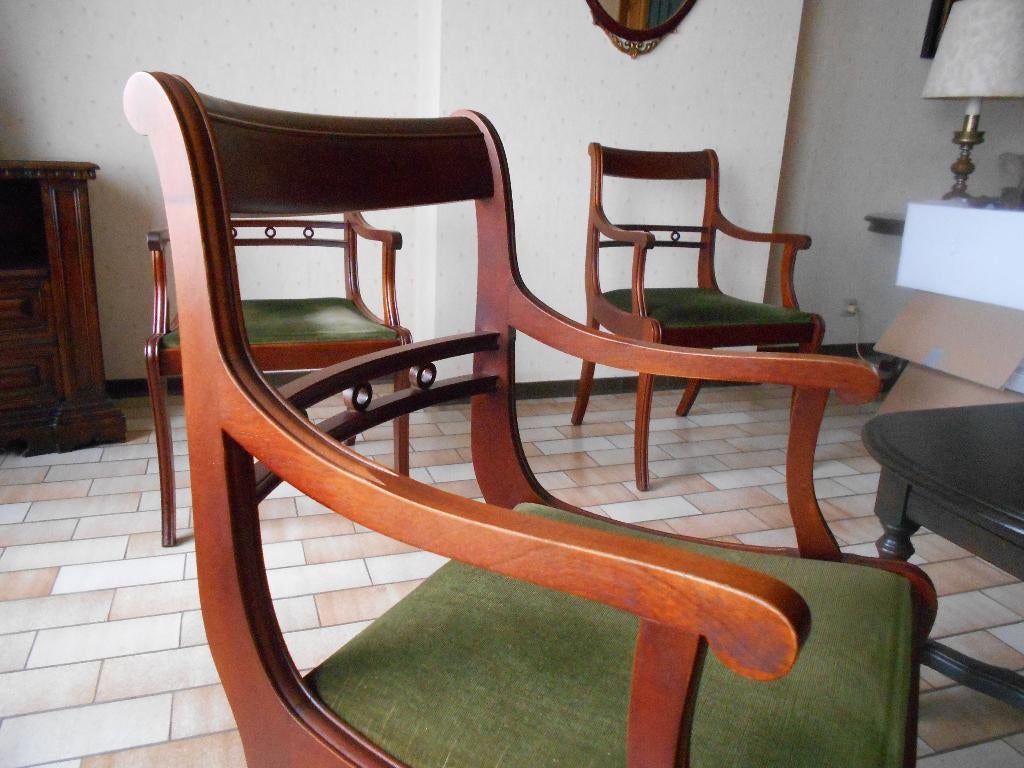 Stoelen, Huis en Inrichting, Ophalen, Gebruikt, Twee, Bruin