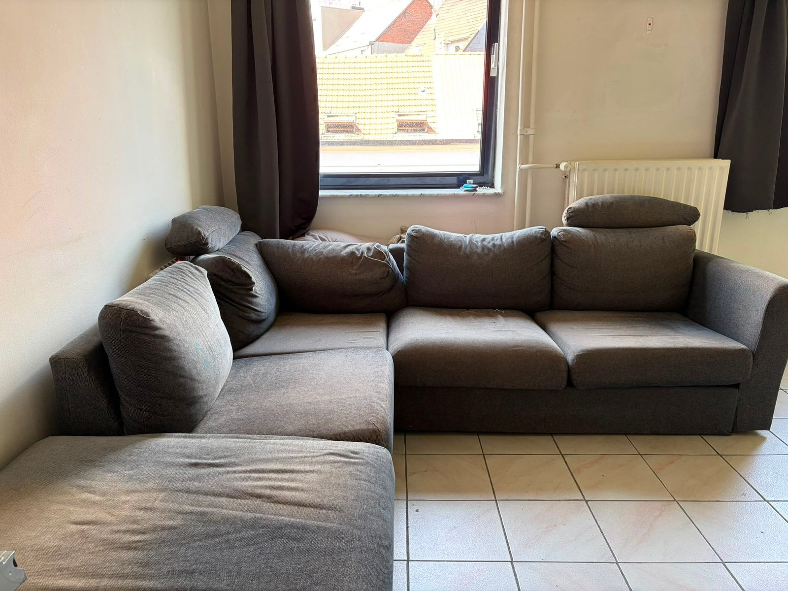 Gratis Zetel/Bank te koop, Ophalen, Zo goed als nieuw
