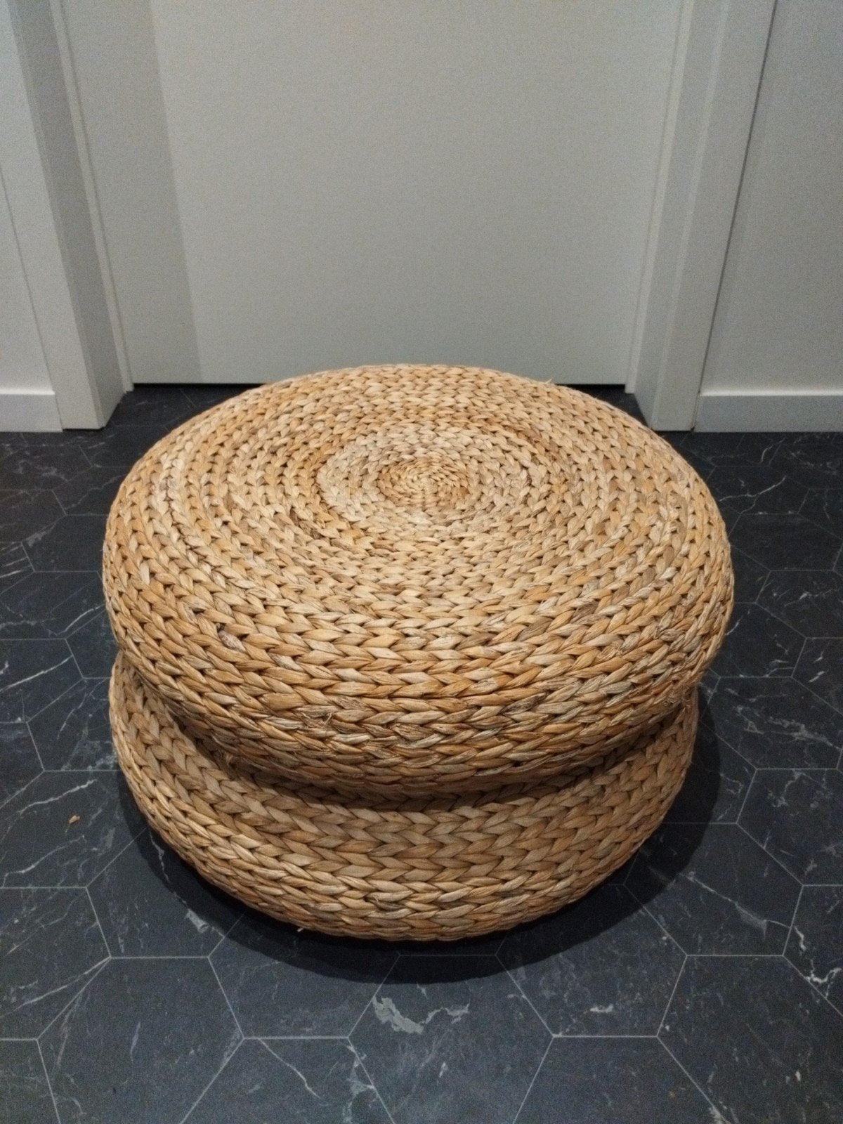 2 Rotan poefs Ikea Alseda, Enlèvement