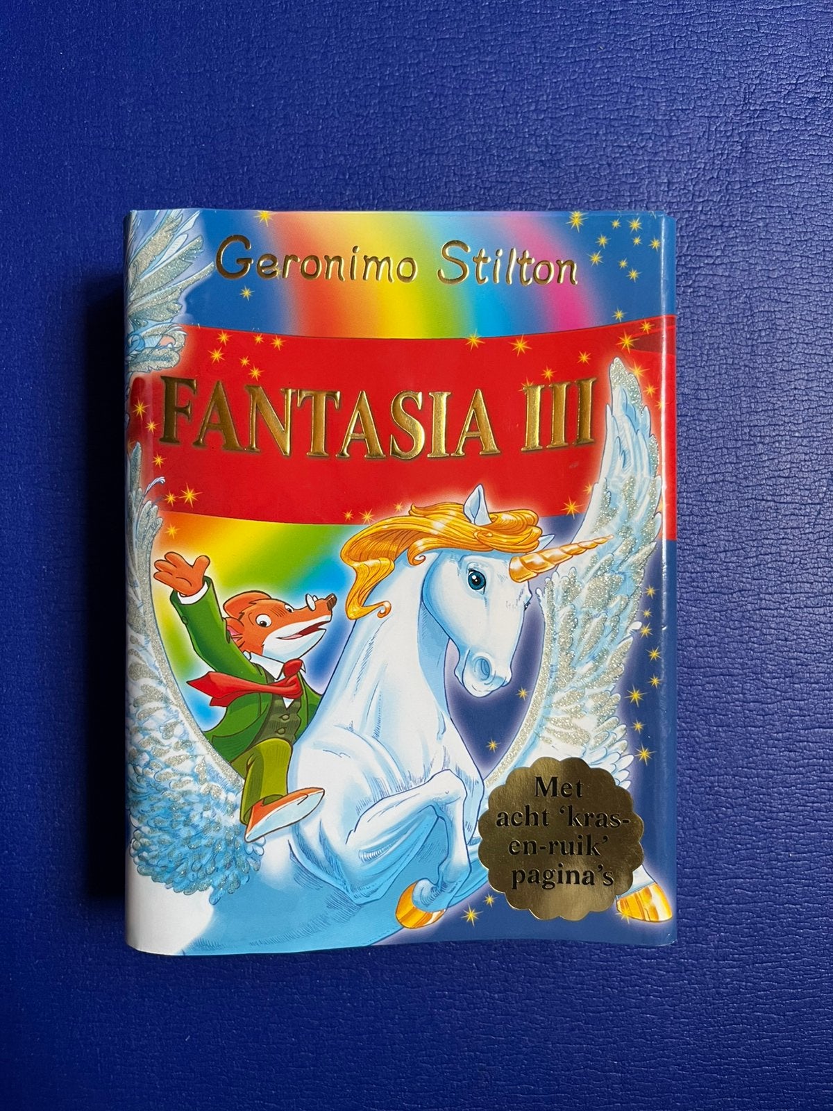 Geronimo Stilton - Fantasia III, Geronimo Stilton, Ophalen of Verzenden, Zo goed als nieuw, Sprookjes