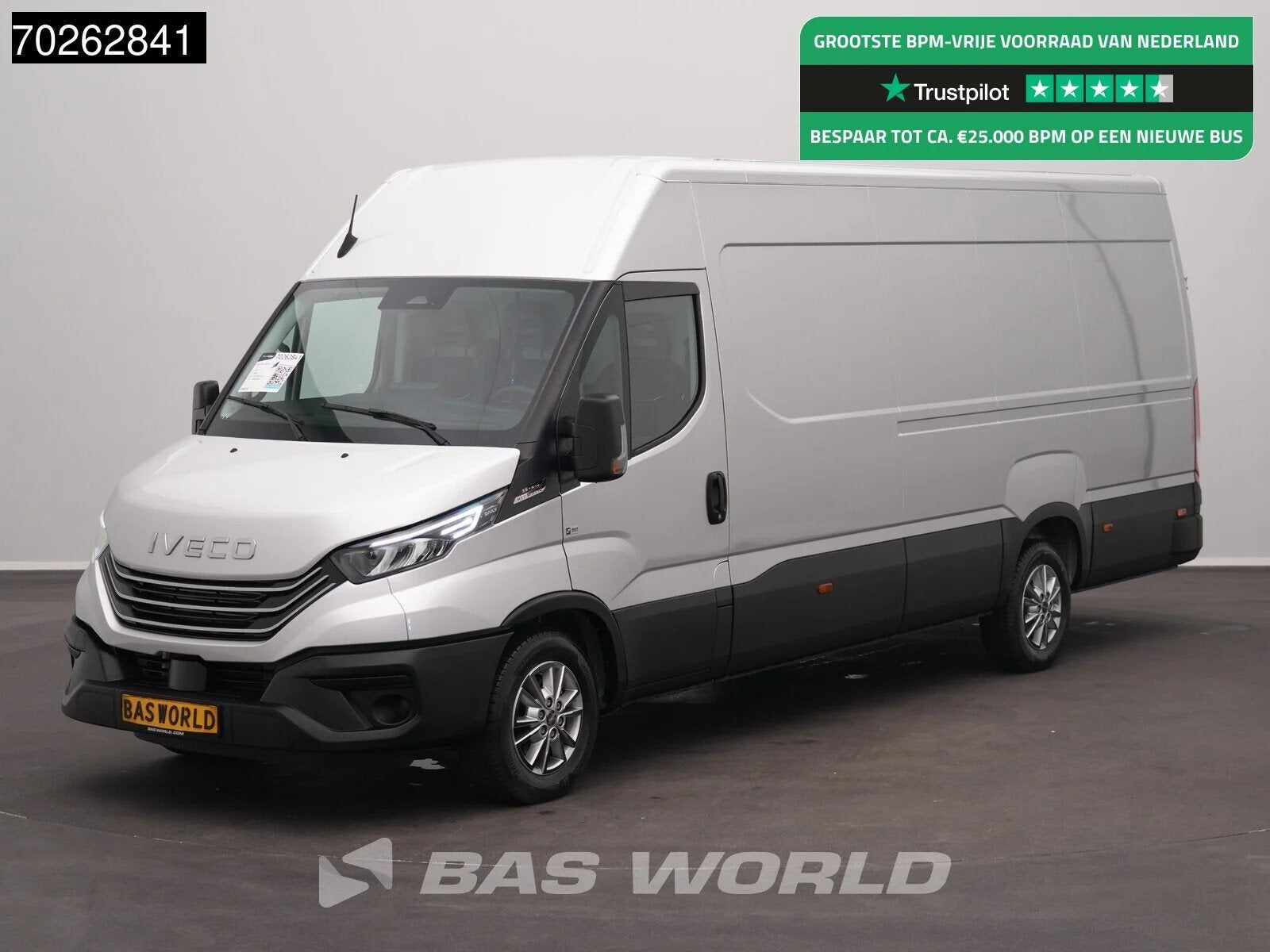 Iveco Daily 35S21 BPM VRIJ! 3.0L Automaat 210PK L3H2 2025-Mo, Auto's, Bestelwagens en Lichte vracht, Stof, Euro 6, 4 cilinders